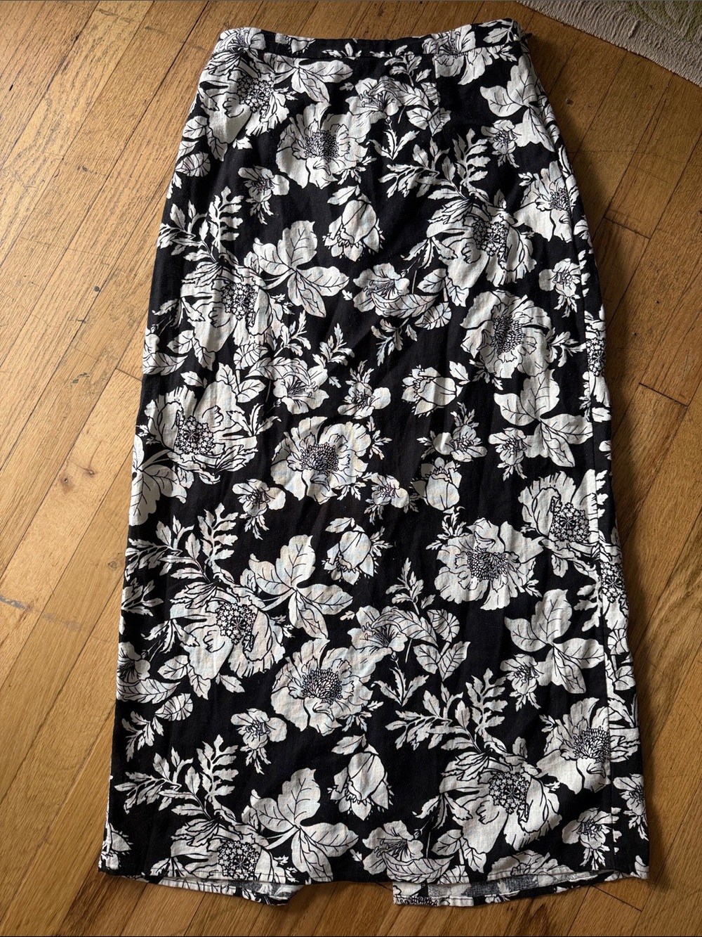 100% Linen Maxi Skirt